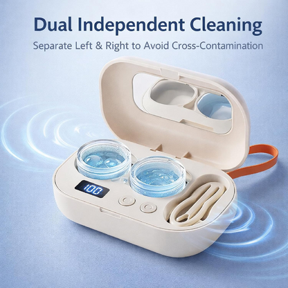 Ultrasonic Contact Lens Cleaner