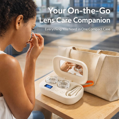 Ultrasonic Contact Lens Cleaner