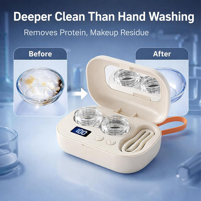 Ultrasonic Contact Lens Cleaner